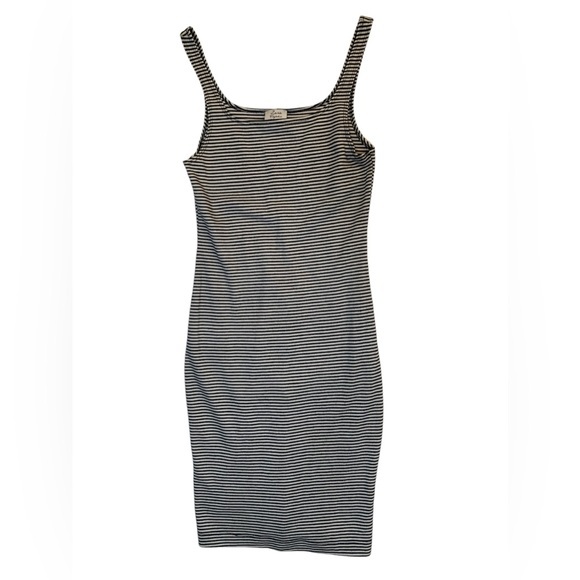 Zara Dresses & Skirts - Zara Ribbed Striped Dress Ladies Sz Medium